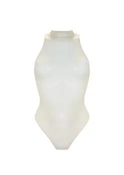 Signature Mesh High Neck Body