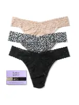 3 Pack Original Rise Thongs Exclusive