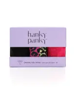 3 Pack Original Rise Thongs Exclusive It's Electric Sale(BLACK/IT'S ELECTRIC/ MORNING GLORY PINK,OS)