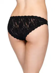 3 Pack Signature Lace Brazilian Bikini Sale(BLACK/WHITE/CHAI,XS)