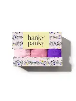 3 Pack Signature Lace® Original Rise Thongs In Printed Box Lipgloss(Lipgloss/Bliss Pink/Majestic Purple,OS (4-14))