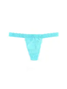 Daily Lace™ G-String Whisper Blue