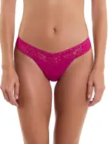 DreamEase® Low Rise Thong Pink Ruby