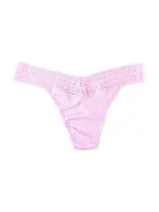 DreamEase® Original Rise Thong Cotton Candy Pink