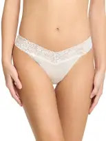 DreamEase® Original Rise Thong Light Ivory