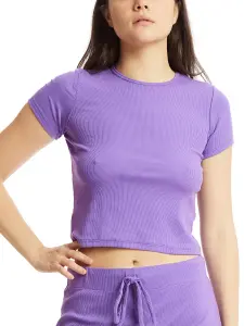ECO Rx™ Babydoll Tee Acai Berry Purple Sale