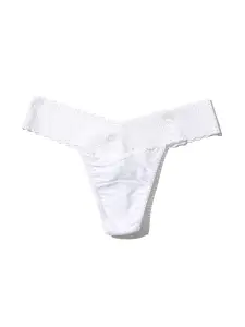 Eco Rx® Lite Low Rise Thong White