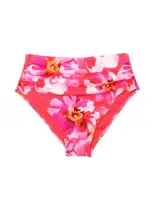 High Rise Cheeky Swimsuit Bottom Out Of Office Pink