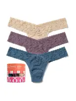 Holiday 3 Pack Signature Lace® Low Rise Thong Sale