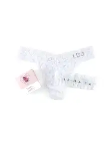 I Do Original Rise Thong & Garter Box Set