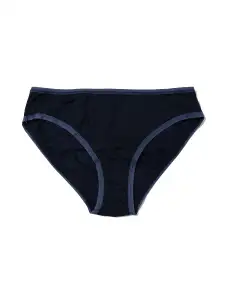 MoveCalm™ Ruched Brief Blackberry Crumble Sale(BLACKBERRY CRUMBLE/WATERFALL BLUE,XS)