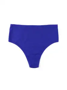 PlayStretch™ High Rise Thong Lapis Blue