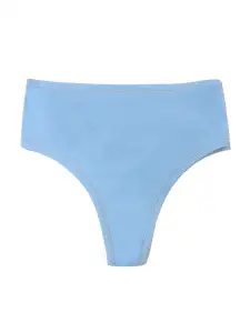 PlayStretch™ High Rise Thong Partly Cloudy Blue