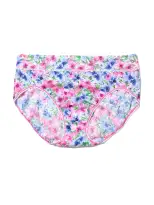 Plus Size Printed Signature Lace® French Brief  Paint And Pour