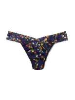 Plus Size Printed Signature Lace® Thong Central Park