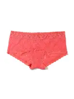 Plus Size Signature Lace® Boyshort Courageous Coral