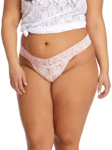 Plus Size Signature Lace® Original Rise Thong Bliss Pink