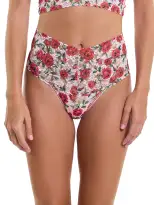 Printed Retro Lace Thong Je' Taime Sale