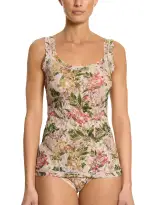 Printed Signature Lace Classic Cami French Garden Sale