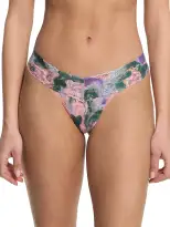 Printed Signature Lace® Low Rise Thong Painter Sale
