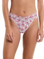 Printed Signature Lace® Original Rise Thong Gifted Sale