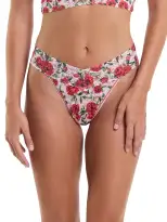 Printed Signature Lace® Original Rise Thong Je' Taime Sale