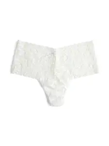 Retro Lace Thong Marshmallow