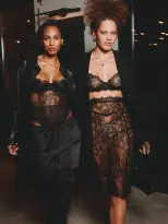 Sheer Seduction Skirt Black