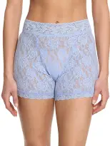 Signature Lace Boxer Brief Clarity Blue Sale