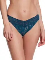 Signature Lace V-Kini Riviera Blue Sale