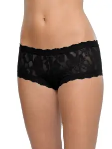 Signature Lace® Boyshort Black