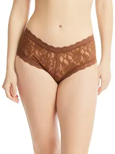 Signature Lace® Boyshort Macchiato Brown