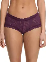 Signature Lace® Boyshort Stone Fruit Purple Sale
