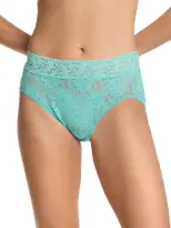Signature Lace® French Brief Sea You Later Green