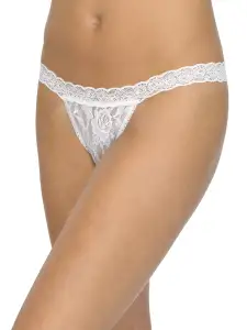 Signature Lace® G-String White Sale