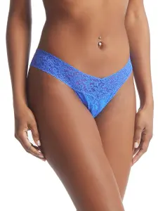 Signature Lace® Low Rise Thong Blue Solace