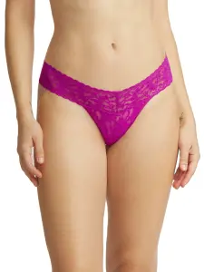 Signature Lace® Low Rise Thong Countess Pink