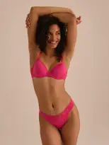 Signature Lace® T-Shirt Bra Un-Beet-Able Pink