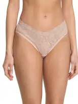 Signature Lace® V-Front High Cut Brief Chai