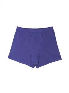 Supima® Cotton Boxer Brief Folk Song Purple Sale