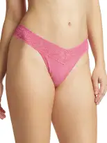 Supima® Cotton Original Rise Thong Chateau Rose Pink