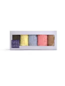 Value 5 Pack Signature Lace® Petite Low Rise Thongs