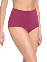 YourFit™ High Rise Boyshort Mulled Wine Red Sale