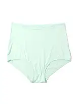 Yourfit™ High Rise Boyshort Crystal Clear Blue(Crystal Clear Blue,OS)