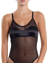 &oh Dark And Dangerous Bodysuit Black Sale(Black,S)
