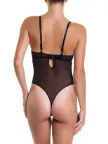 &oh Dark And Dangerous Bodysuit Black Sale(Black,S)