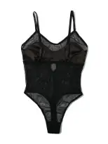 &oh Dark And Dangerous Bodysuit Black Sale(Black,S)