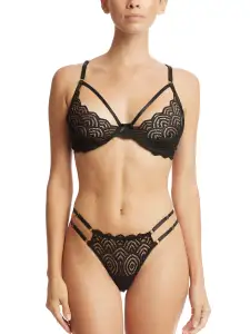 &oh™ Along The Lines Thong Black Sale(BLACK,XS)