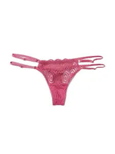 &oh™ Along The Lines Thong Rosehip Pink Sale(ROSEHIP PINK,XS)