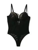 &oh™ Dark Romance Underwire Bodysuit Black Sale(Black,S)